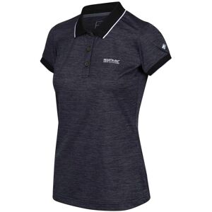 Regatta Remex II Schwarzes Polo-Shirt - Schnelltrocknend Regatta Remex II Schwarzes Polo-Shirt - Schnelltrocknend