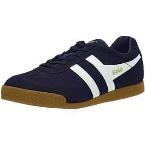 Gola Harrier Suede Navy White Trainers - Classic Retro Style Gola Harrier Suede Navy White Trainers - Classic Retro Style