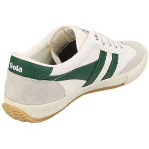 Gola Badminton Womens Casual Trainers - Off White Green - Casual Trainers Gola Badminton Womens Casual Trainers - Off White Green - Casual Trainers