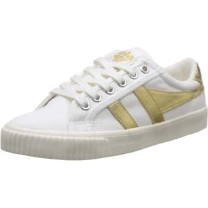 Gola Women's Off White Gold Canvas Trainers - Casual Shoes Gola Women's Off White Gold Canvas Trainers - Casual Shoes