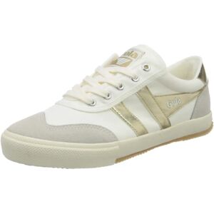 Gola Womens Casual Trainers - White Gold - Casual Trainers Gola Womens Casual Trainers - White Gold - Casual Trainers
