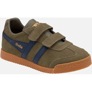 Gola Harrier Kids Sneakers - Bruin - Maat: 1 - Kindersneakers Gola Harrier Kids Sneakers - Bruin - Maat: 1 - Kindersneakers