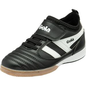 Gola Gola Kids' Ceptor TX QF Football Trainers - Black/White Gola Gola Kids' Ceptor TX QF Football Trainers - Black/White