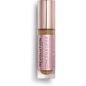 Makeup Revolution C13 Concealer - Flydende, Dyrefri, 4 g Makeup Revolution C13 Concealer - Flydende, Dyrefri, 4 g