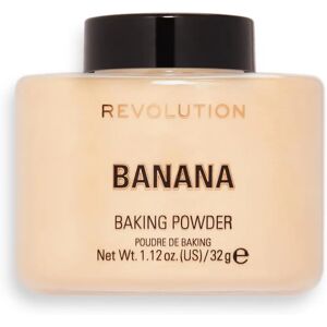 Makeup Revolution Banana Baking Powder - Loose Face Powder for Brightening & Setting Makeup Makeup Revolution Banana Baking Powder - Loose Face Powder for Brightening & Setting Makeup
