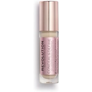 Makeup Revolution Conceal Define Foundation - Pełne Krycie, Wegan, Bez Krutych Zwierząt Makeup Revolution Conceal Define Foundation - Pełne Krycie, Wegan, Bez Krutych Zwierząt