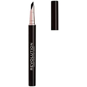 Makeup Revolution Black Flick And Go Eyeliner - 1.2ml Makeup Revolution Black Flick And Go Eyeliner - 1.2ml