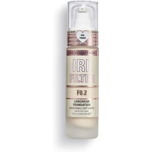 Makeup Revolution IRL Filter Longwear Foundation - F0.2 - Mat Doux - Publicité Makeup Revolution IRL Filter Longwear Foundation - F0.2 - Mat Doux - Publicité