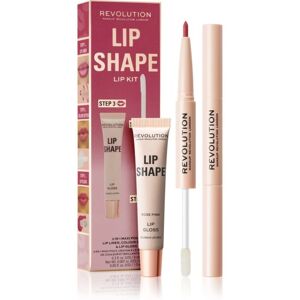 Makeup Revolution Lip Shape Kit Rose Pink - Coffret maquillage lèvres Makeup Revolution Lip Shape Kit Rose Pink - Coffret maquillage lèvres