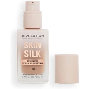 Makeup Revolution Skin Silk Serum Foundation F12 - Foundation Makeup Revolution Skin Silk Serum Foundation F12 - Foundation