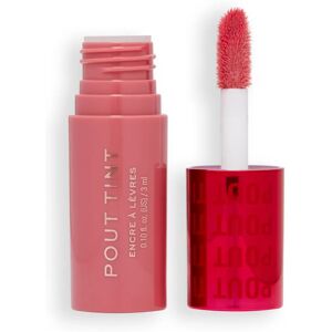 Makeup Revolution Sweet Pink Pout Tint Lip Gloss - Vegan, Moisturising Makeup Revolution Sweet Pink Pout Tint Lip Gloss - Vegan, Moisturising