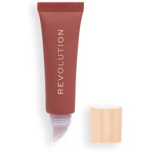 Makeup Revolution Juicy Peptide Lip Balm - Hydrating & Plumping - Nude Latte Makeup Revolution Juicy Peptide Lip Balm - Hydrating & Plumping - Nude Latte