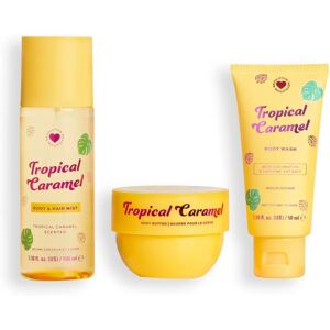 I Heart Revolution Tropical Caramel Gift Set - Body Care I Heart Revolution Tropical Caramel Gift Set - Body Care