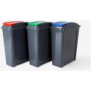 Wham Model Recylce It 3-Piece Recycling Bin Set - Bins Wham Model Recylce It 3-Piece Recycling Bin Set - Bins