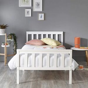Aspire White Bed Frame - Single to Super King - EN 1725 Tested Aspire White Bed Frame - Single to Super King - EN 1725 Tested
