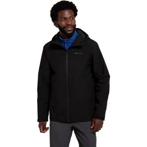 Mountain Warehouse Herren Covert Leichte, wasserfeste Outdoor-Jacke - Jacke - schwarz Mountain Warehouse Herren Covert Leichte, wasserfeste Outdoor-Jacke - Jacke - schwarz