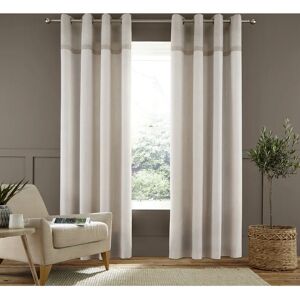 Catherine Lansfield Melville Woven Texture Curtains - Curtains Catherine Lansfield Melville Woven Texture Curtains - Curtains