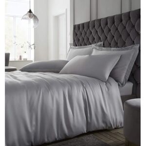 Catherine Lansfield Silky Soft Satin Duvet Cover Bedding Set - Bedding Set Catherine Lansfield Silky Soft Satin Duvet Cover Bedding Set - Bedding Set