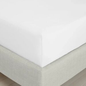 Bianca Super King White Cotton Deep Fitted Sheet - Bed Linen Bianca Super King White Cotton Deep Fitted Sheet - Bed Linen