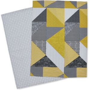 Catherine Lansfield Larsson Geo Cotton Tea Towel - Kitchen Decor Catherine Lansfield Larsson Geo Cotton Tea Towel - Kitchen Decor