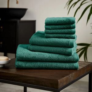 Catherine Lansfield Quick Dry Cotton 8 Piece Towel Set - Bath Towel Catherine Lansfield Quick Dry Cotton 8 Piece Towel Set - Bath Towel