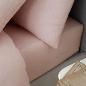 Catherine Lansfield Pink Brushed Cotton Bed Linen - Bed Sheet Catherine Lansfield Pink Brushed Cotton Bed Linen - Bed Sheet