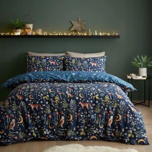 Catherine Lansfield Enchanted Twilight Animals Reversible Duvet Cover - Duvet Cover Set Catherine Lansfield Enchanted Twilight Animals Reversible Duvet Cover - Duvet Cover Set