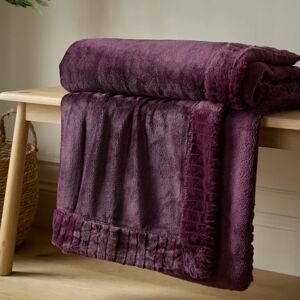 Catherine Lansfield Velvet and Faux Fur Throw - Throw Catherine Lansfield Velvet and Faux Fur Throw - Throw