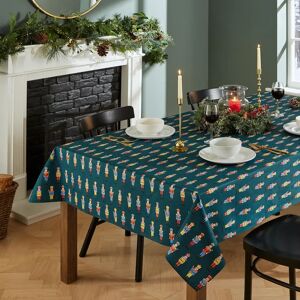 Catherine Lansfield Christmas Nutcracker Green 137x229cm Table Cloth Catherine Lansfield Christmas Nutcracker Green 137x229cm Table Cloth