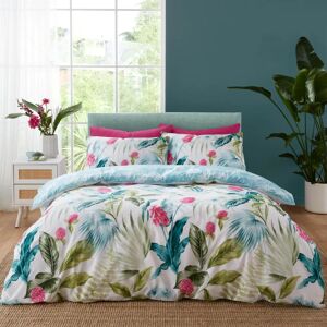 Catherine Lansfield Aruba Tropical Floral Housse de Couette - Ensemble de Literie - Publicité Catherine Lansfield Aruba Tropical Floral Housse de Couette - Ensemble de Literie - Publicité