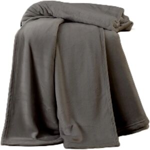 Catherine Lansfield Charcoal Raschel Throw - 130cm x 170cm Catherine Lansfield Charcoal Raschel Throw - 130cm x 170cm
