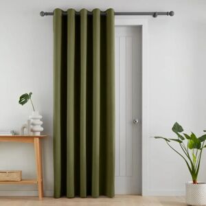 Catherine Lansfield Wilson Velvet Thermal Door Curtain - Door Type Catherine Lansfield Wilson Velvet Thermal Door Curtain - Door Type
