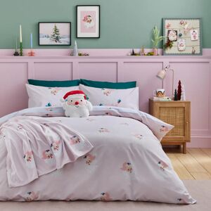 Catherine Lansfield Vintage Santa Duvet Cover Bedding Set - Duvet Cover Bedding Set Catherine Lansfield Vintage Santa Duvet Cover Bedding Set - Duvet Cover Bedding Set