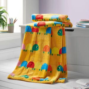 Catherine Lansfield Curious Caterpillar Bright Throw - Throw Blanket Catherine Lansfield Curious Caterpillar Bright Throw - Throw Blanket