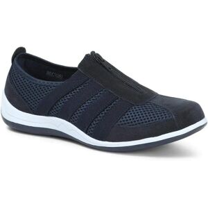 Pavers Navy Casual Zip Trainers - Shoe Pavers Navy Casual Zip Trainers - Shoe