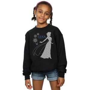 Disney Girl Elsa Black Sweatshirt - Winter Wear Disney Girl Elsa Black Sweatshirt - Winter Wear
