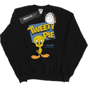 Looney Tunes Herren Tweety Pie Schwarz Sweatshirt - Klassisch Looney Tunes Herren Tweety Pie Schwarz Sweatshirt - Klassisch