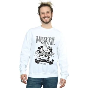 Disney Mickey Minnie Sweatshirt - Heavy Cotton Officiel Disney Mickey Minnie Sweatshirt - Heavy Cotton Officiel