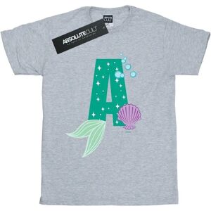 Disney Boys Ariel Alphabet T-Shirt - Sport Grey - Kids' Cotton Top Disney Boys Ariel Alphabet T-Shirt - Sport Grey - Kids' Cotton Top