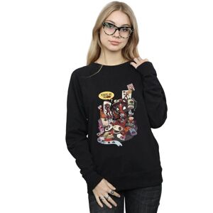 Absolute Cult Deadpool Black Sweatshirt Absolute Cult Deadpool Black Sweatshirt