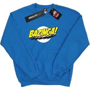 Sweatshirt Sheldon Bazinga Bleu Royal - The Big Bang Theory pour Homme Sweatshirt Sheldon Bazinga Bleu Royal - The Big Bang Theory pour Homme