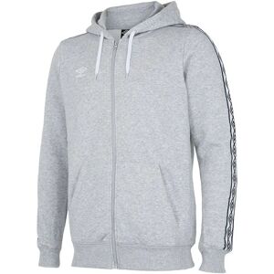 Umbro Model 65776U 263 Grijze Ritssluiting Hoodie Jack Umbro Model 65776U 263 Grijze Ritssluiting Hoodie Jack