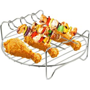 SPARES2GO Rack - Round Shelf - 7 inch - Stainless Steel SPARES2GO Rack - Round Shelf - 7 inch - Stainless Steel