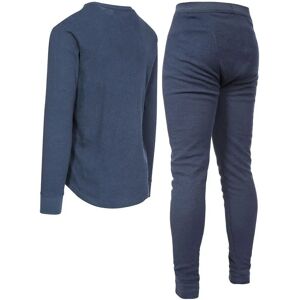Trespass Navy Unisex Mystery Thermal Baselayer Set - M Trespass Navy Unisex Mystery Thermal Baselayer Set - M