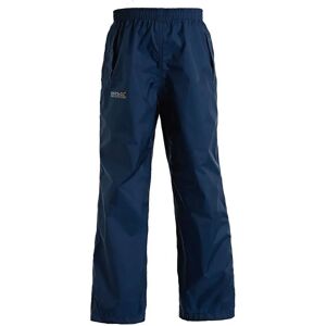 Regatta Boys Waterproof Overtrousers - Navy / Multicolour / Midnight - 13 Years - Overtrousers Regatta Boys Waterproof Overtrousers - Navy / Multicolour / Midnight - 13 Years - Overtrousers