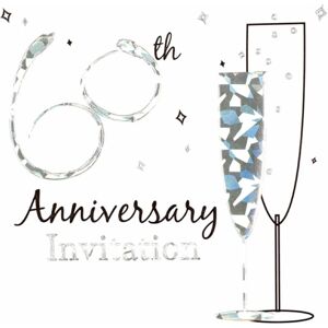 Simon Elvin SE Diamond 60 - Anniversary Invitation Cards Simon Elvin SE Diamond 60 - Anniversary Invitation Cards