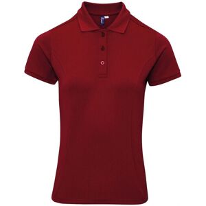 Premier Burgundy Coolchecker Plus Piqu Polo - Size 2XL - Polo Shirt Premier Burgundy Coolchecker Plus Piqu Polo - Size 2XL - Polo Shirt