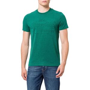 Superdry Vintage Logo Emboss Green T-Shirt - Men's Superdry Vintage Logo Emboss Green T-Shirt - Men's