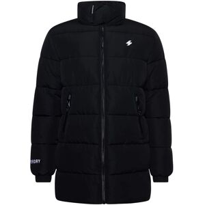 Veste Longline Sports Puffer Superdry - Noir - Résistante à l'eau Veste Longline Sports Puffer Superdry - Noir - Résistante à l'eau