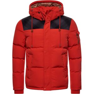 Superdry Everest Quilted Jacket Orange - Mens Superdry Everest Quilted Jacket Orange - Mens